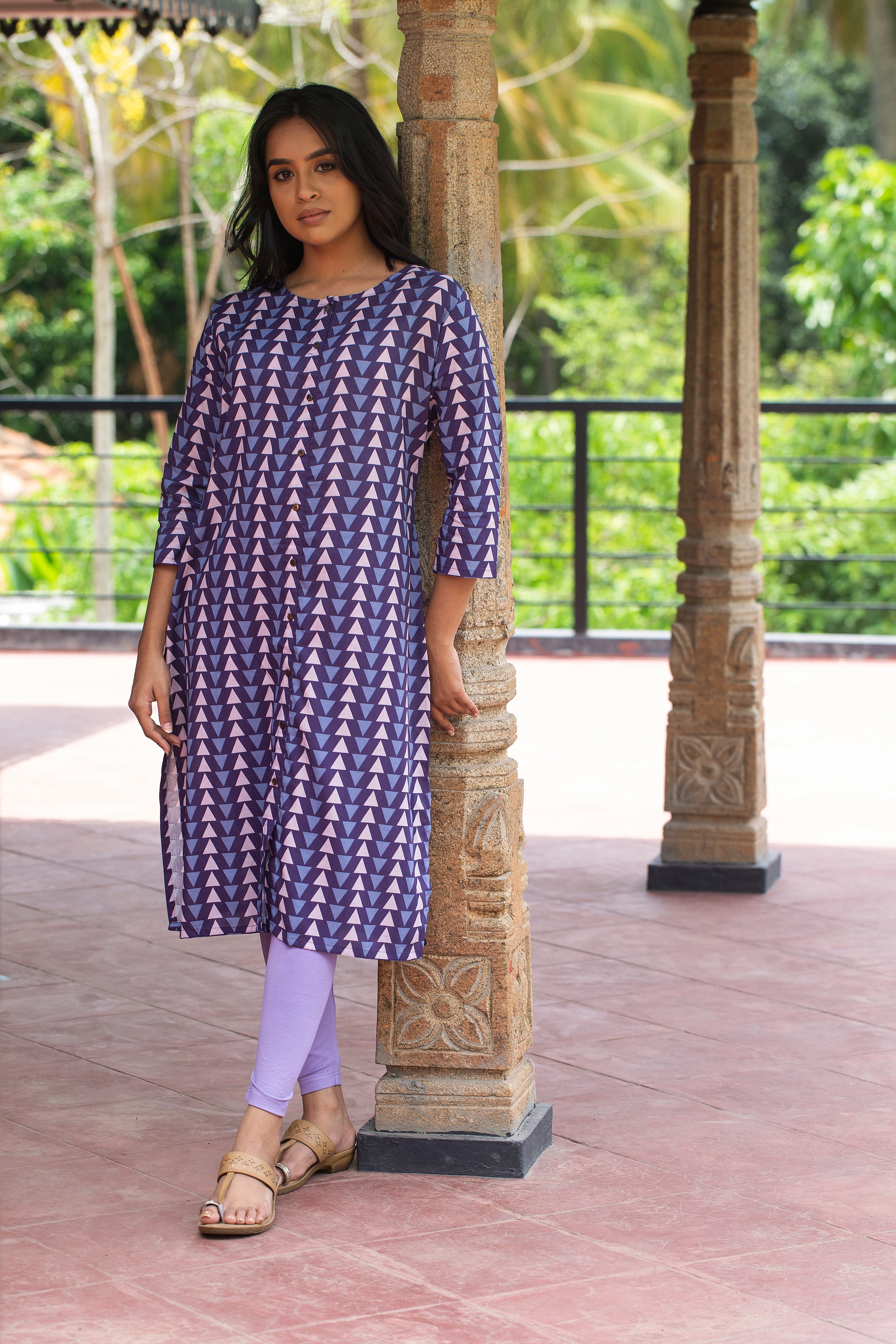 Triangle kurti sales